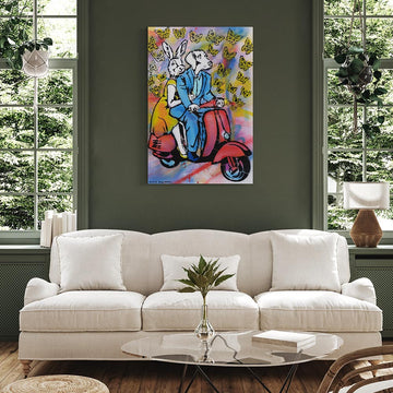 On the Road of Life (Original Painting)