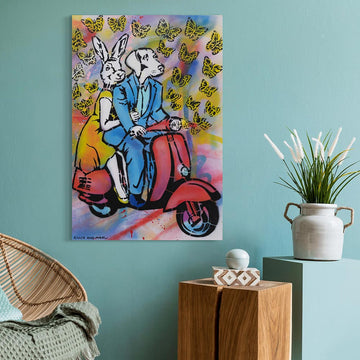 On the Road of Life (Original Painting)