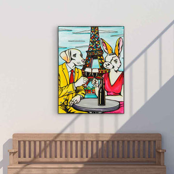 Once Upon a Time in Paris (Original Painting)