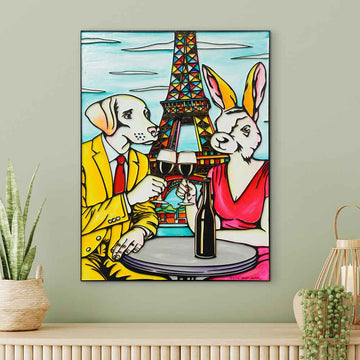 Once Upon a Time in Paris (Original Painting)