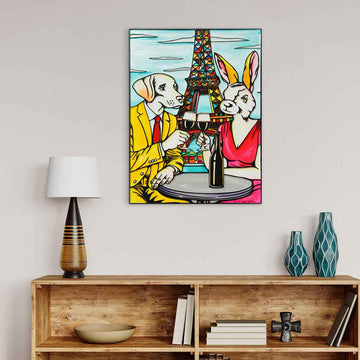 Once Upon a Time in Paris (Original Painting)