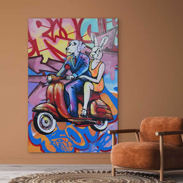 One World One Ride (Original Painting)