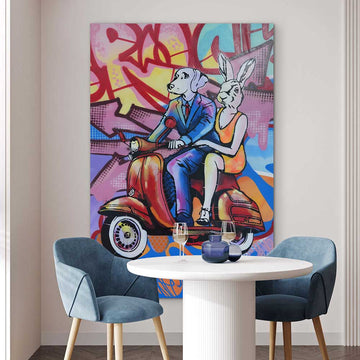 One World One Ride (Original Painting)