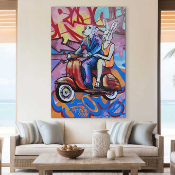 One World One Ride (Original Painting)