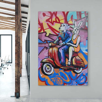 One World One Ride (Original Painting)
