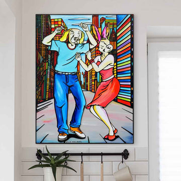 Our Greatest Adventure Is the Life We Share (Original Painting)