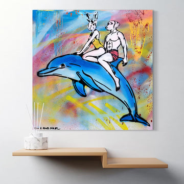 Out of the Blue (Original Painting)