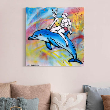 Out of the Blue (Original Painting)