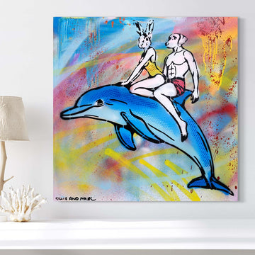 Out of the Blue (Original Painting)