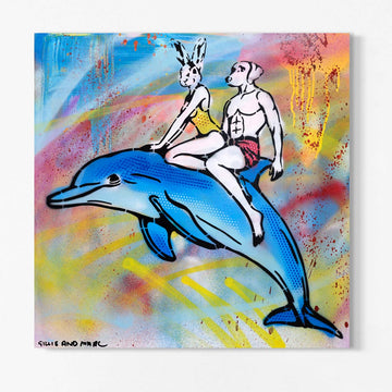 Out of the Blue (Original Painting)