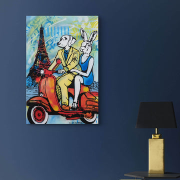 Paris in Love (Original Painting)