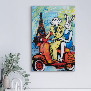 Paris in Love (Original Painting)