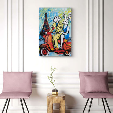 Paris in Love (Original Painting)
