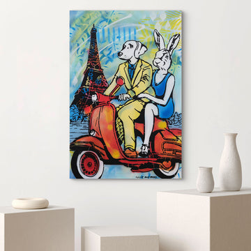 Paris in Love (Original Painting)