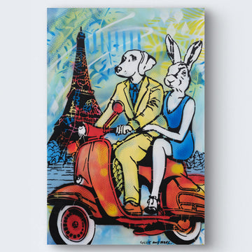 Paris in Love (Original Painting)