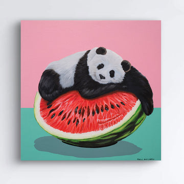 Panda Melon (Original Painting)