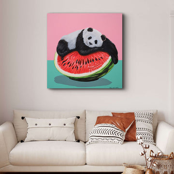 Panda Melon (Original Painting)