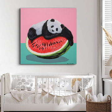 Panda Melon (Original Painting)