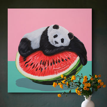 Panda Melon (Original Painting)