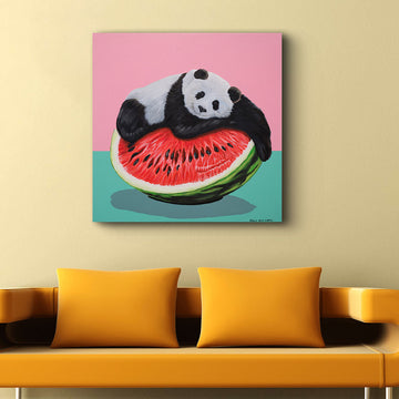 Panda Melon (Original Painting)