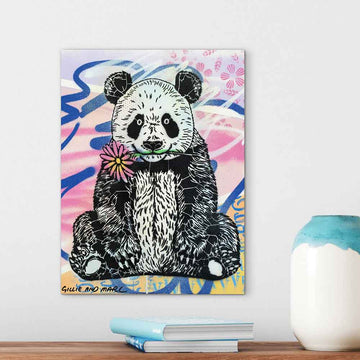 Pandas Are the Greatest (Original Painting)