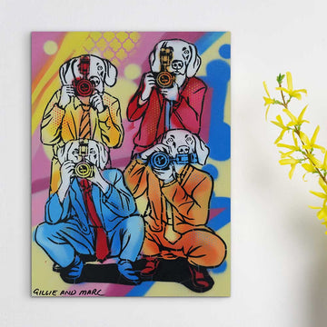 Pap Dog Lovers (Original Painting)