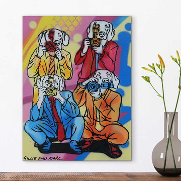 Pap Dog Lovers (Original Painting)