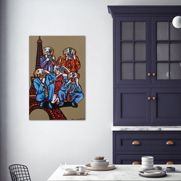 Papped in Paris (Original Painting)