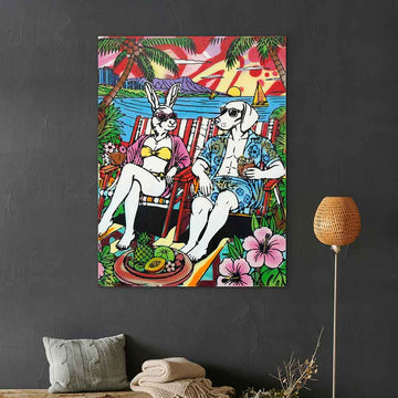 Paradise for Two (Original Painting)