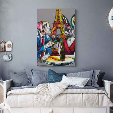Paris Is Love (Original Painting)