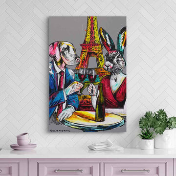 Paris Is Love (Original Painting)