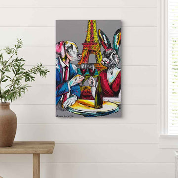 Paris Is Love (Original Painting)