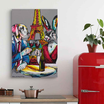Paris Is Love (Original Painting)