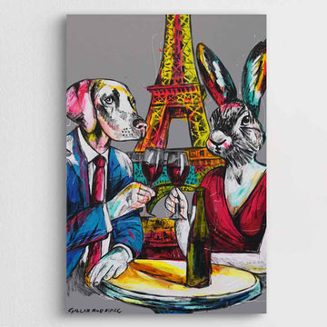 Paris Is Love (Original Painting)