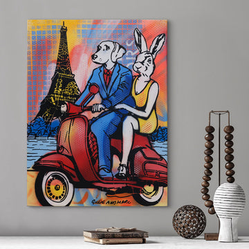 Paris Living at Its Best (Original Painting)