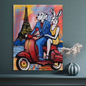 Paris Living at Its Best (Original Painting)