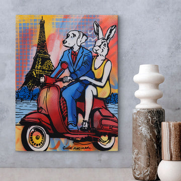 Paris Living at Its Best (Original Painting)