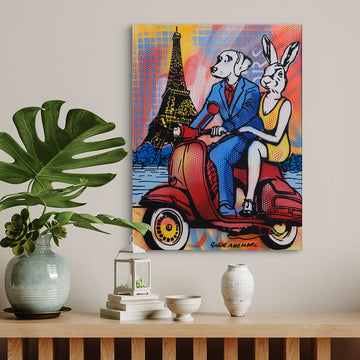 Paris Living at Its Best (Original Painting)