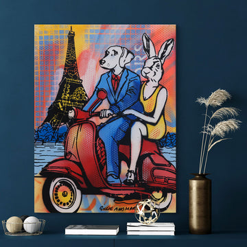 Paris Living at Its Best (Original Painting)