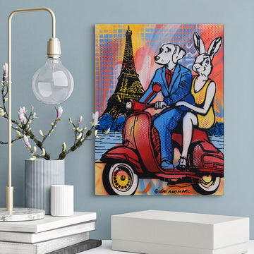 Paris Living at Its Best (Original Painting)