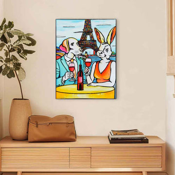 Paris Was Always a Place They Would Love (Original Painting)