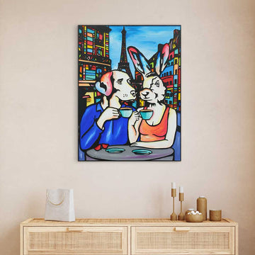Paris Was Home (Original Painting)