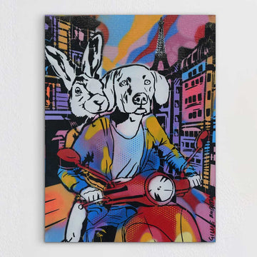 Paris Was Hot (Original Painting)