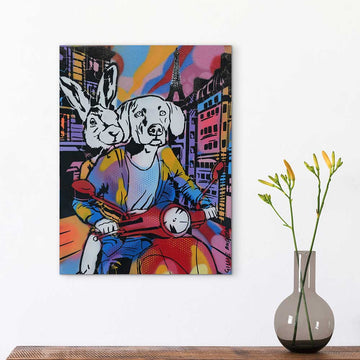 Paris Was Hot (Original Painting)