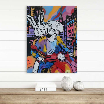 Paris Was Hot (Original Painting)