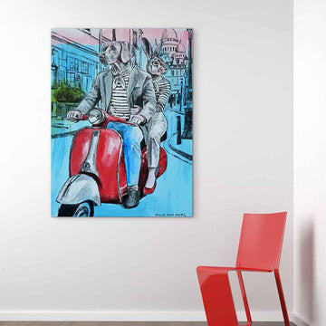 Paris Was Made for Us (Original Painting)