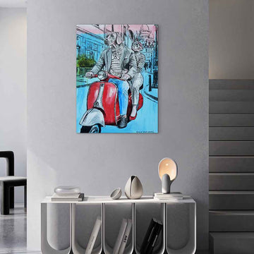 Paris Was Made for Us (Original Painting)