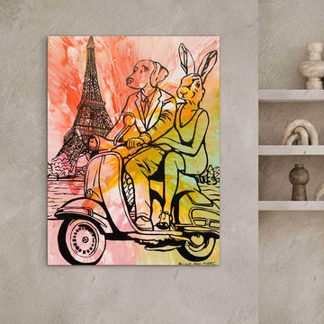 Paris Was Perfect (Original Painting)