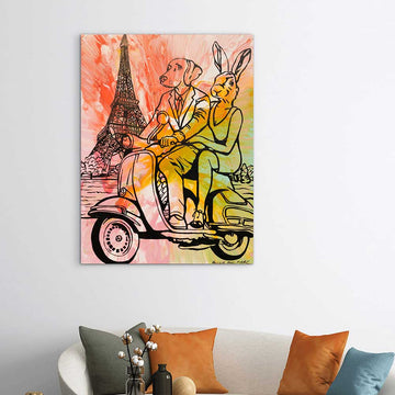 Paris Was Perfect (Original Painting)