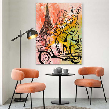 Paris Was Perfect (Original Painting)